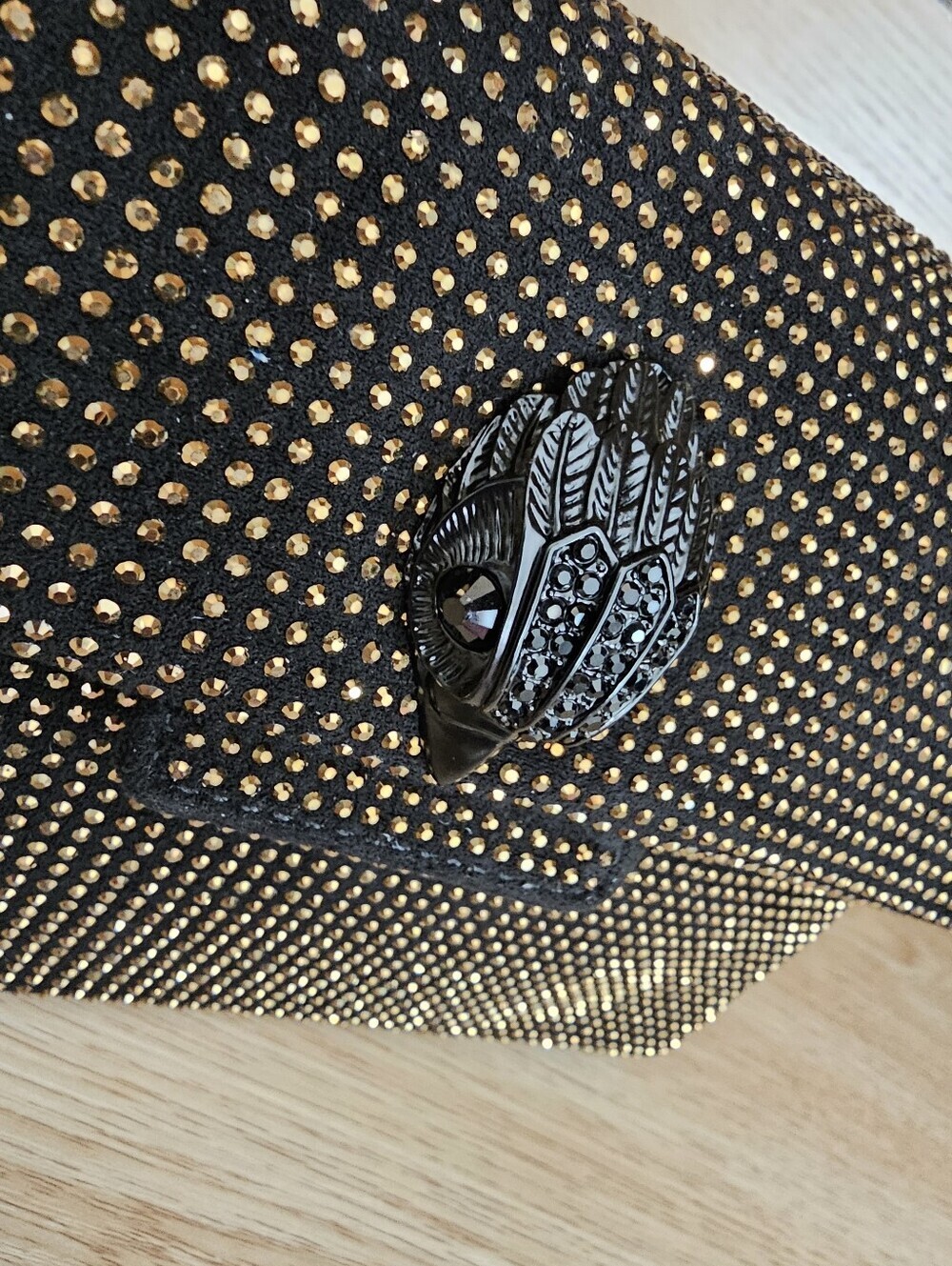 Kurt Geiger Mini Fabric Drench Kesington Bag. - Picture 5 of 14